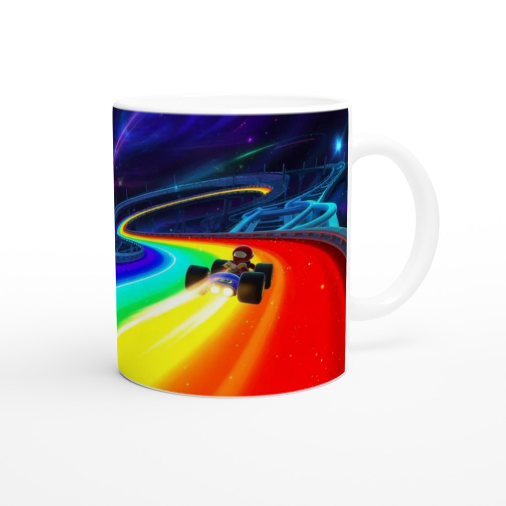 Rainbow Road 8 Deluxe Champion Racing Mug — view 12