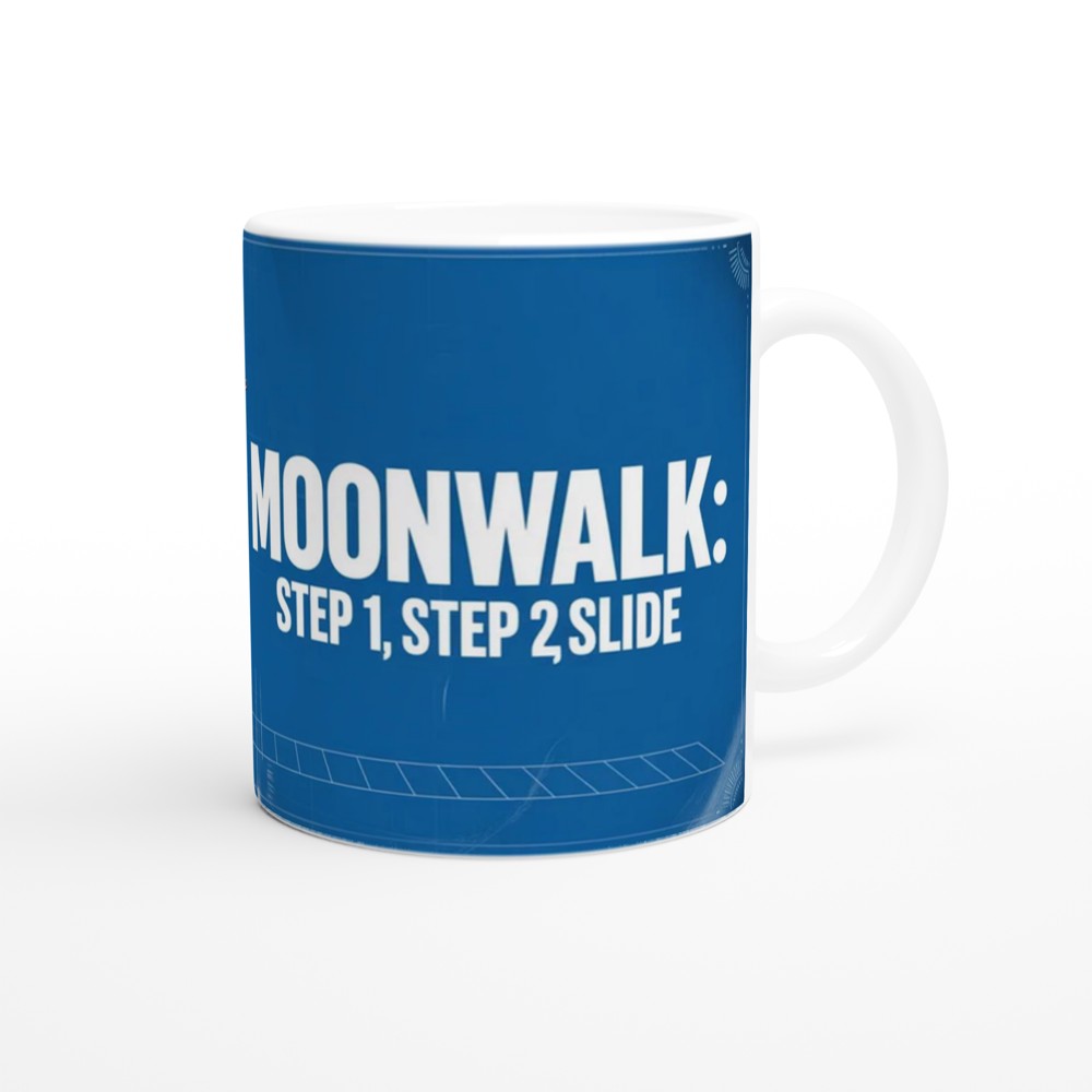 MJ The Musical Mug | Signature Move Blueprint Design | Musical Theatre Gift | Present for West End Fan — view 12