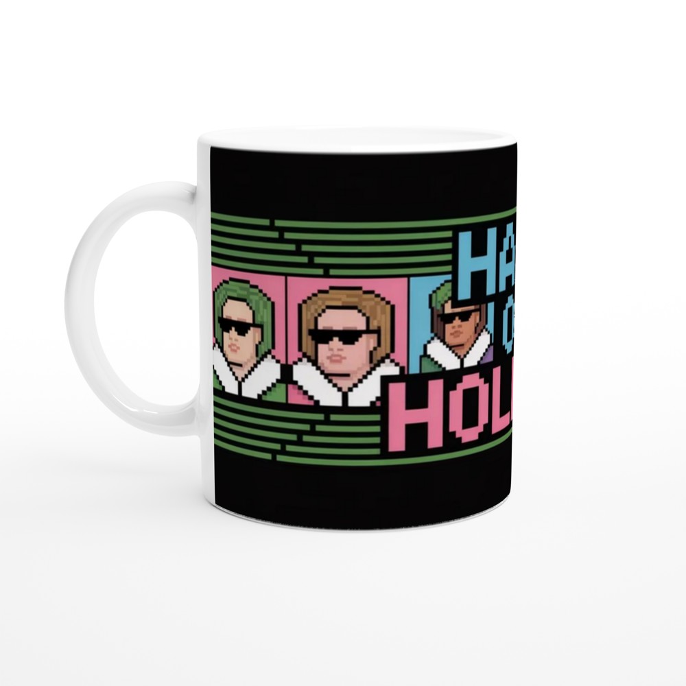 Haus of Holbein Pixel Art Retro Design Mug — view 10