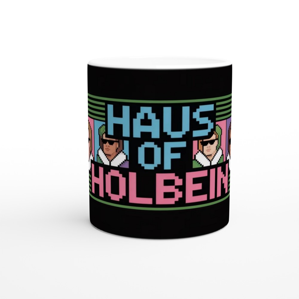 Haus of Holbein Pixel Art Retro Design Mug — view 11