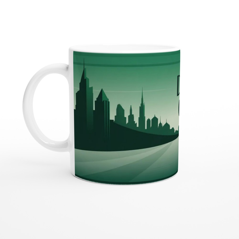 Wicked Mug | Defying Gravity Quote | Musical Theatre Gift | Emerald City Art Deco Mug | Theatre Lover Present — view 10