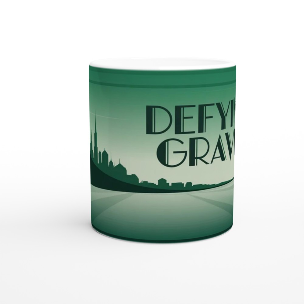 Wicked Mug | Defying Gravity Quote | Musical Theatre Gift | Emerald City Art Deco Mug | Theatre Lover Present — view 11