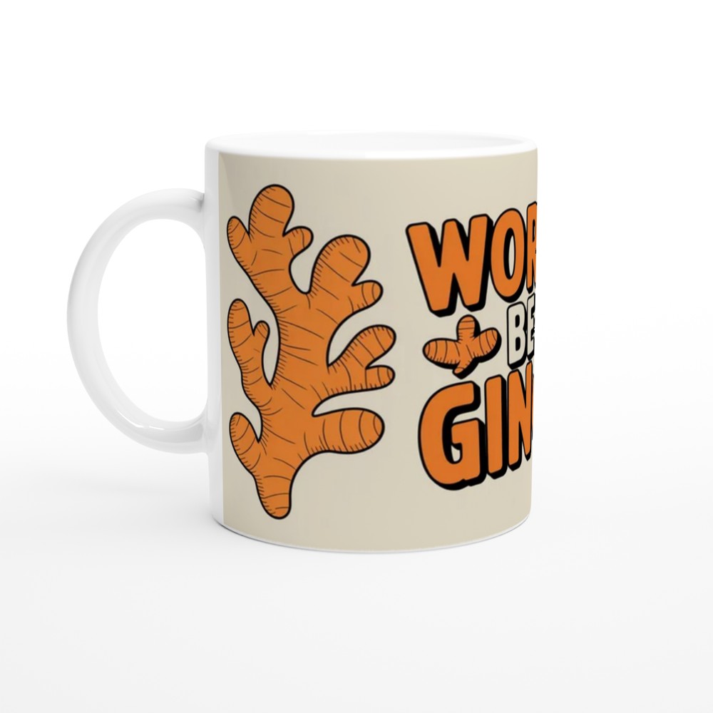 World's Best Ginger - Funny Redhead or Ginger Root Mug — view 10