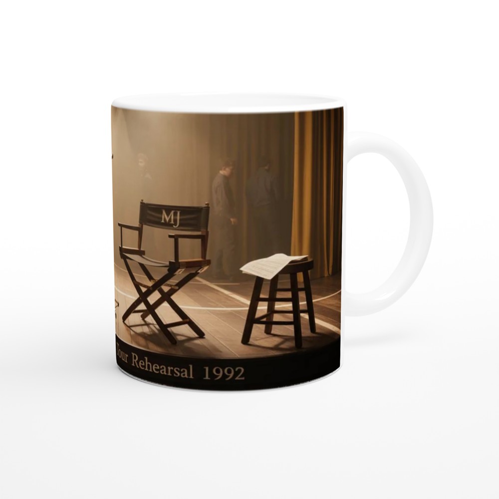 Dangerous World Tour Rehearsal 1992 MJ Stage Mug — view 12