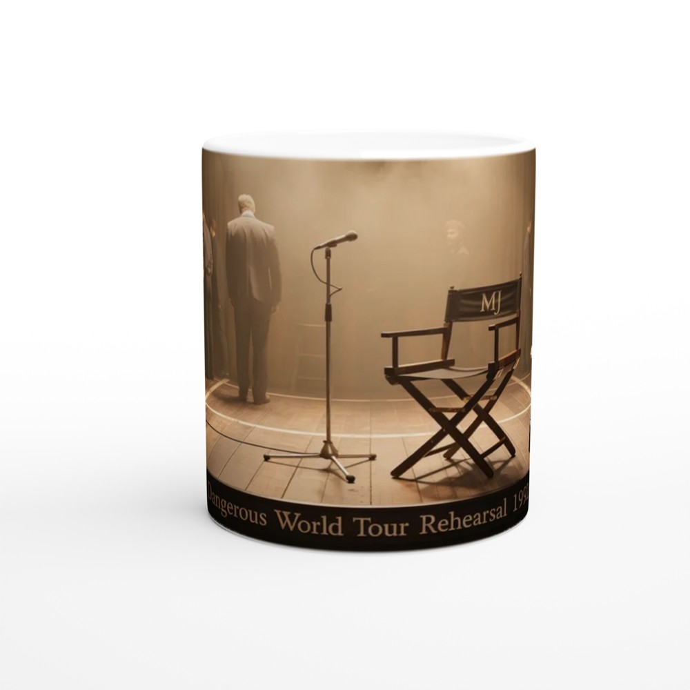 Dangerous World Tour Rehearsal 1992 MJ Stage Mug — view 11