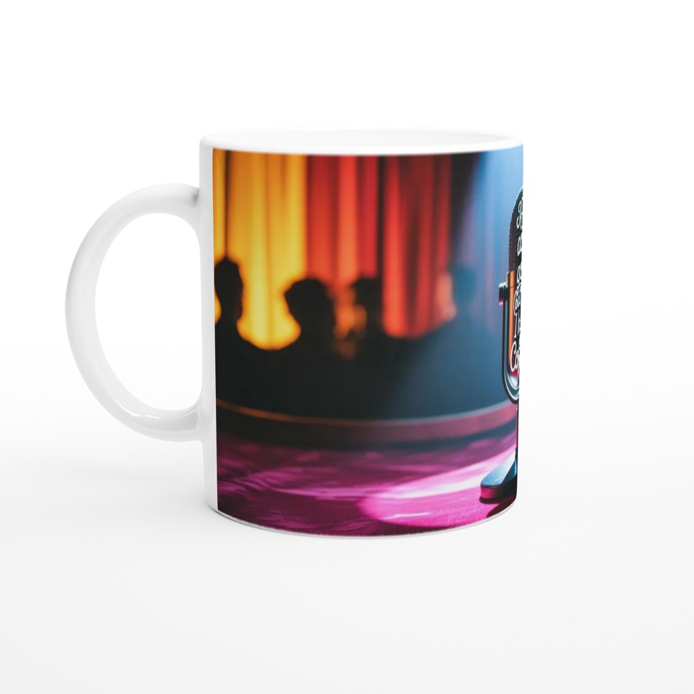If I Ain't Got You But I Have Coffee - Stage Microphone Mug — view 10