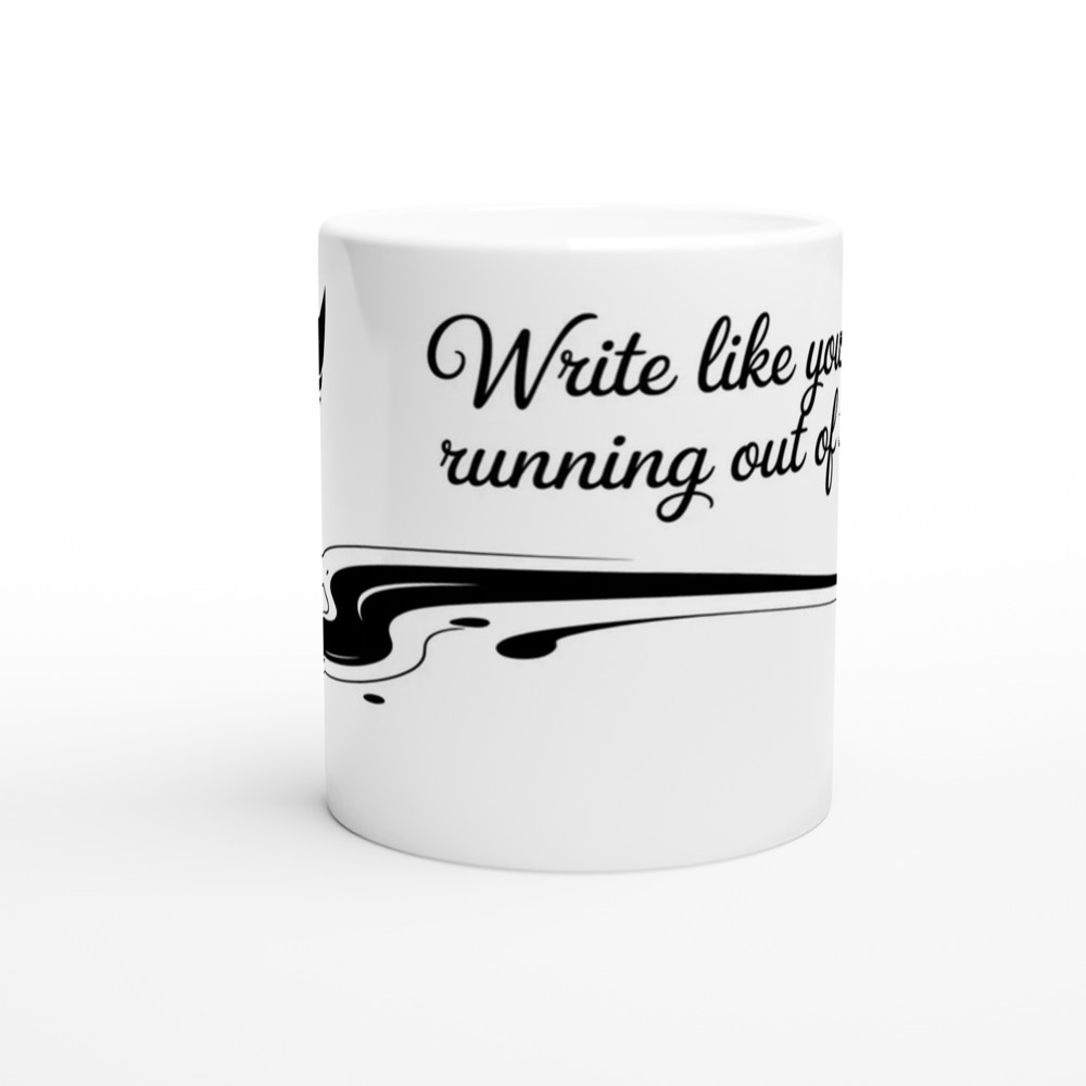 Hamilton Mug | Write Like You're Running Out of Time | Musical Theatre Gift | Broadway Fan Present — view 11