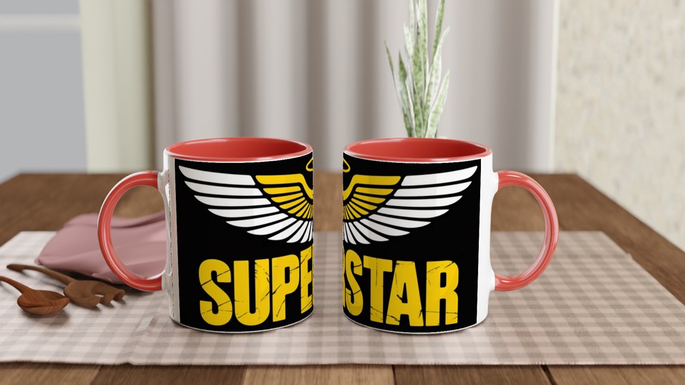 Superstar Wings and Halo Mug — view 7