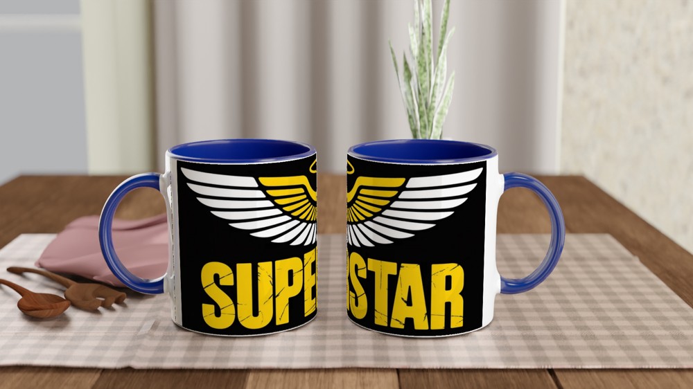 Superstar Wings and Halo Mug — view 4