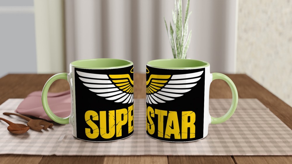 Superstar Wings and Halo Mug — view 5