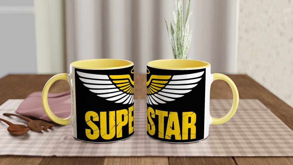 Superstar Wings and Halo Mug — view 8