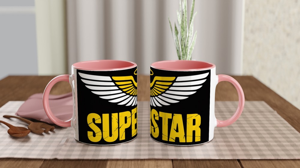 Superstar Wings and Halo Mug — view 6