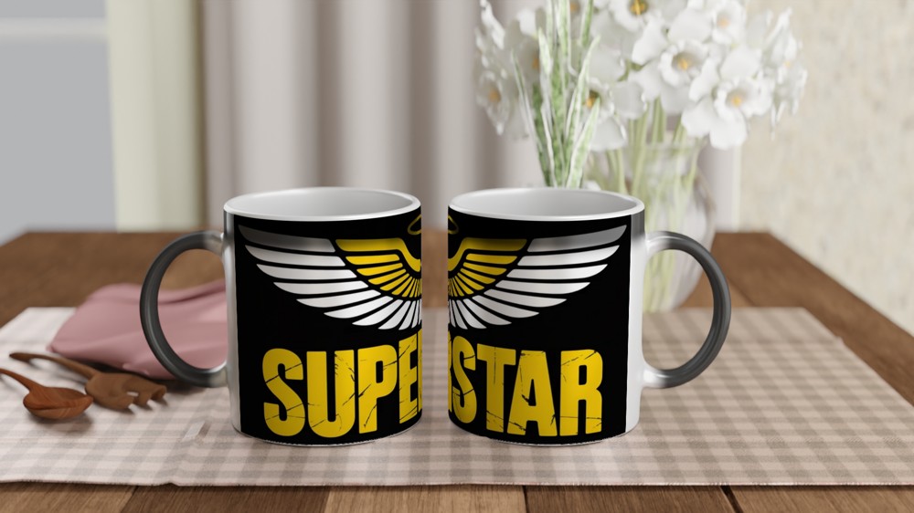 Superstar Wings and Halo Mug — view 3