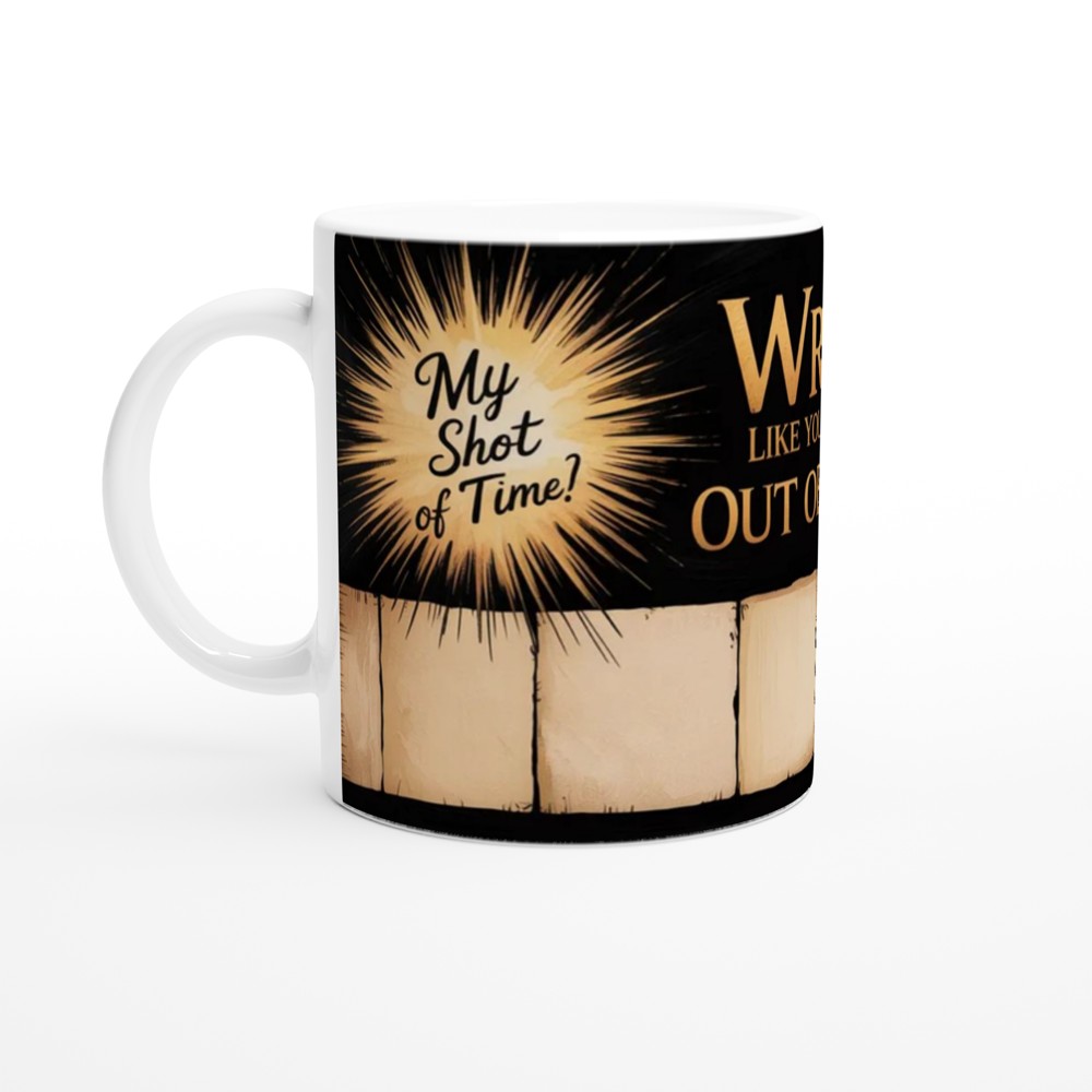 Write Like You're Running Out of Time Quill Pen Mug — view 10