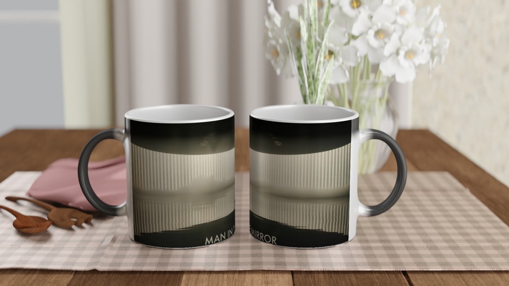 Man in the Mirror Mug | Musical Theatre Gift | Theatre Lover Present | West End Stage Mug for Him or Her — view 3