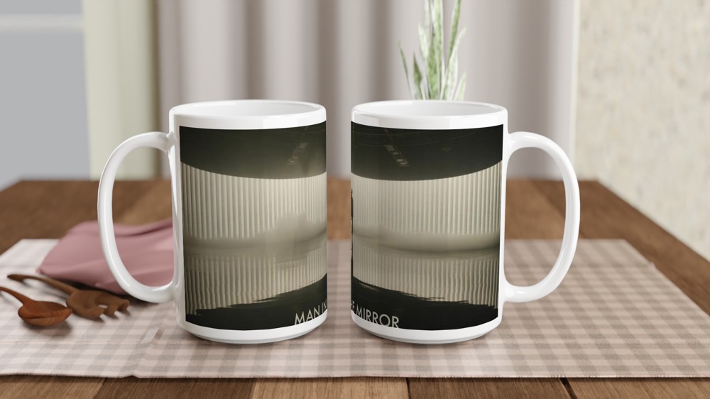 Man in the Mirror Mug | Musical Theatre Gift | Theatre Lover Present | West End Stage Mug for Him or Her — view 2