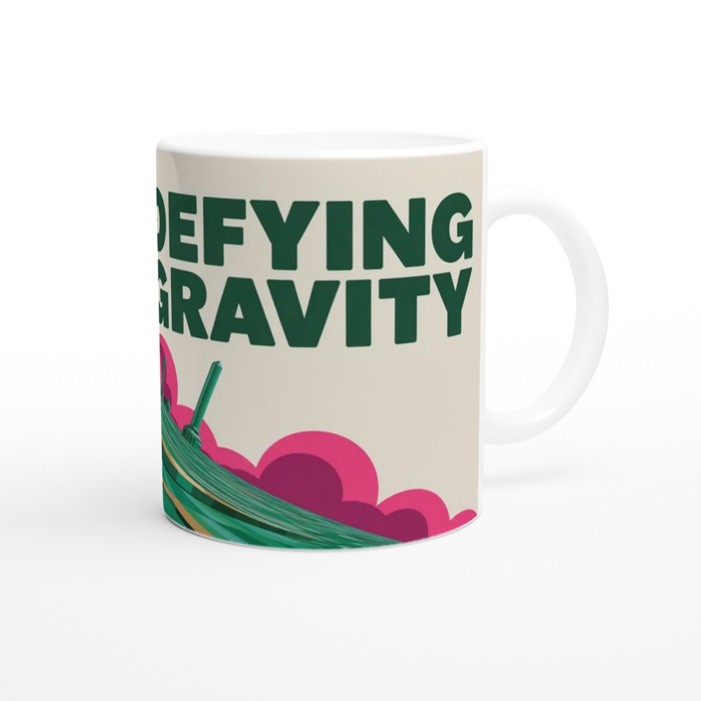 Defying Gravity Mug | Wicked Musical Gift | Theatre Lover Present | Emerald City Art Mug — view 12