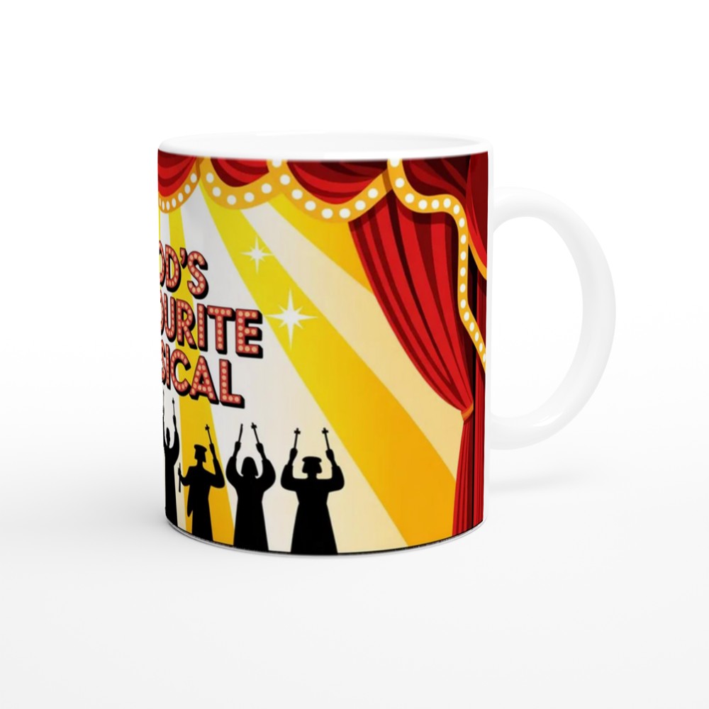 Book of Mormon Mug | God's Favourite Musical Quote | Musical Theatre Gift | West End Theatre Lover Present — view 12