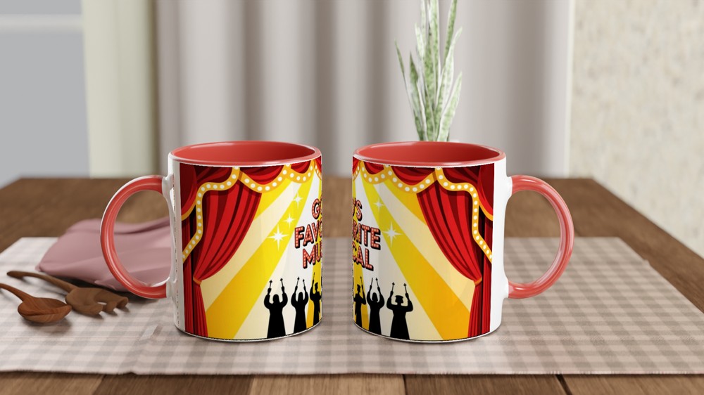Book of Mormon Mug | God's Favourite Musical Quote | Musical Theatre Gift | West End Theatre Lover Present — view 7