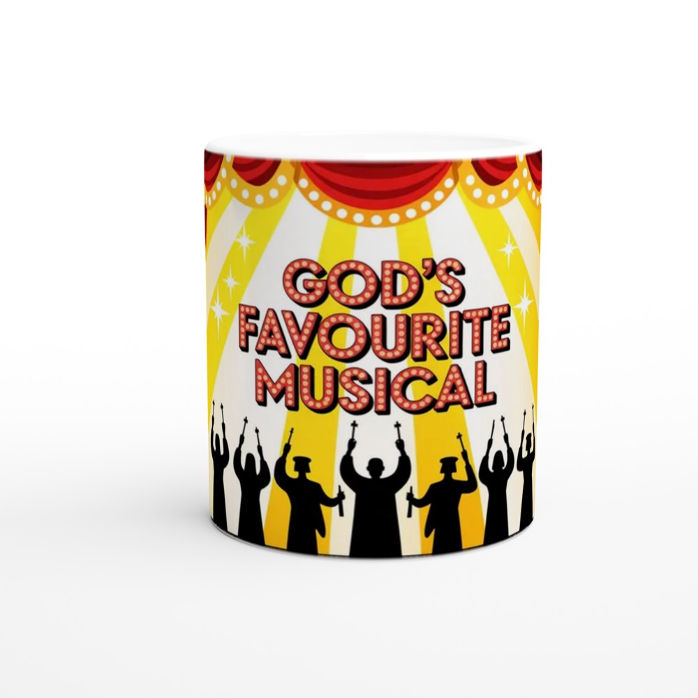 Book of Mormon Mug | God's Favourite Musical Quote | Musical Theatre Gift | West End Theatre Lover Present — view 11