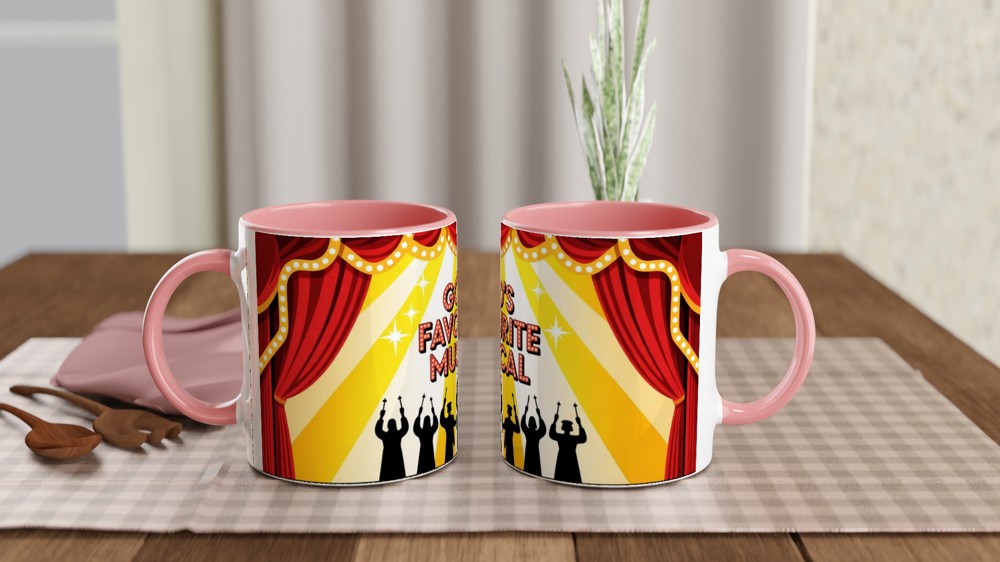 Book of Mormon Mug | God's Favourite Musical Quote | Musical Theatre Gift | West End Theatre Lover Present — view 6