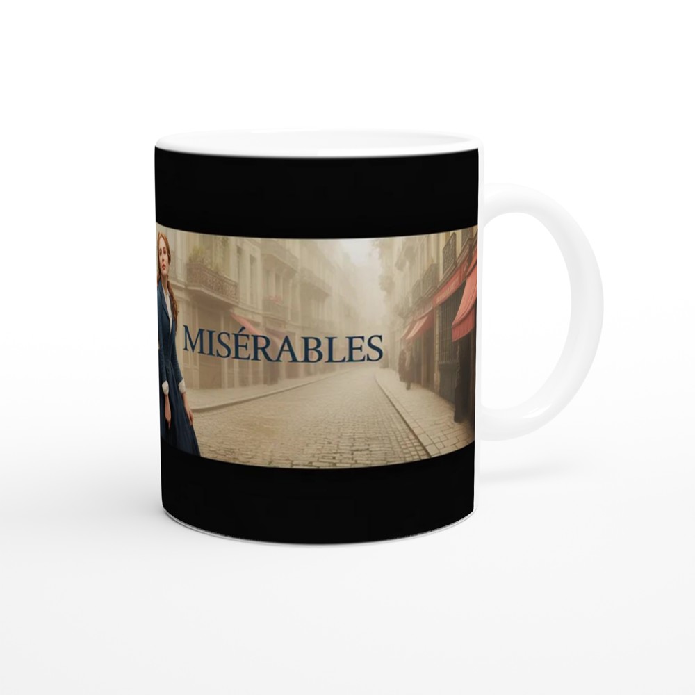 Les Miserables Mug | I Dreamed a Dream Musical Theatre Gift | Paris Cosette Design — view 12