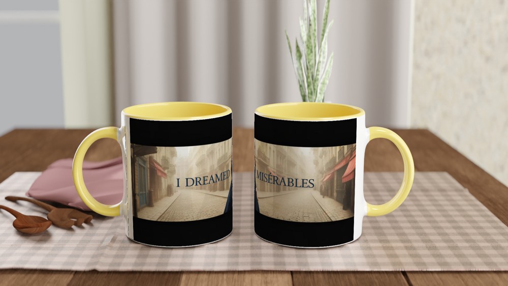 Les Miserables Mug | I Dreamed a Dream Musical Theatre Gift | Paris Cosette Design — view 8