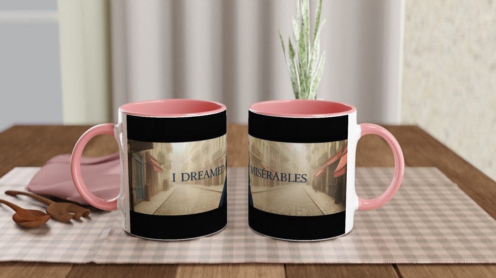 Les Miserables Mug | I Dreamed a Dream Musical Theatre Gift | Paris Cosette Design — view 6