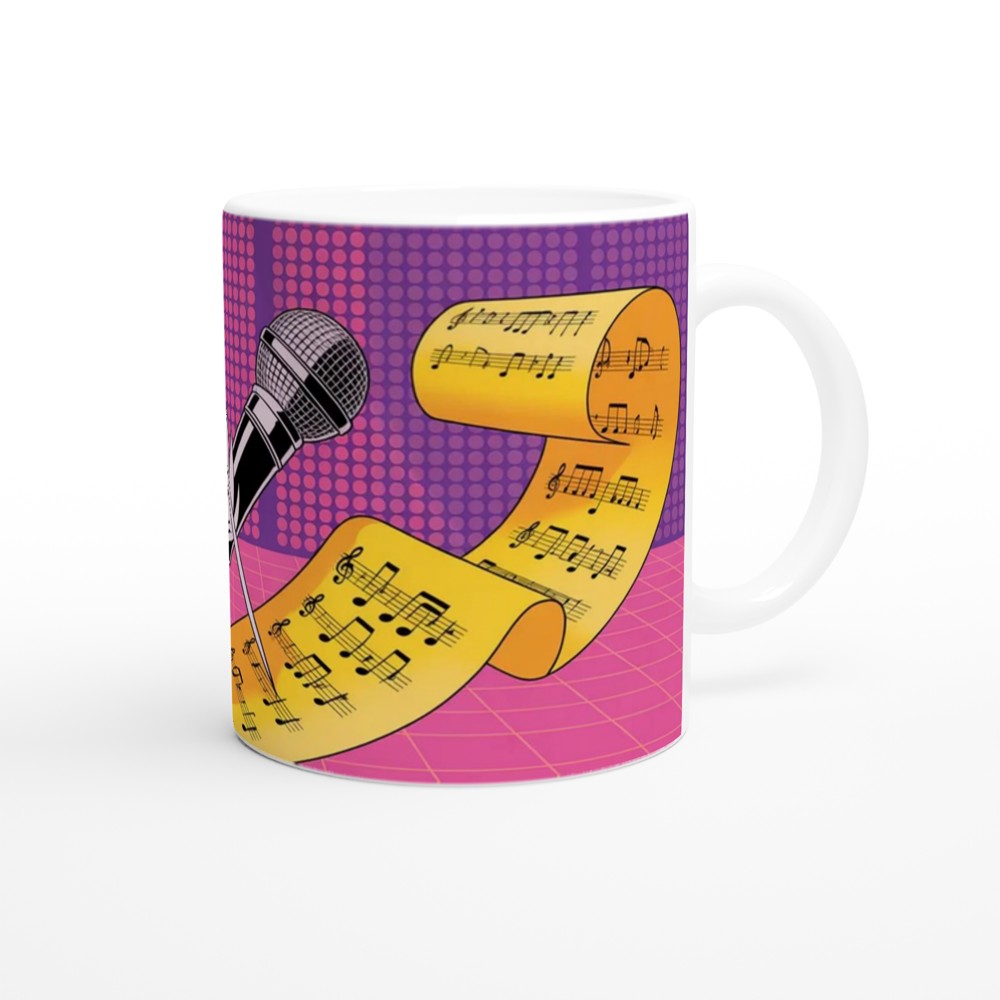 And Juliet Mug | Quill and Microphone Design | Musical Theatre Gift | Pop Shakespeare Fan Present — view 12
