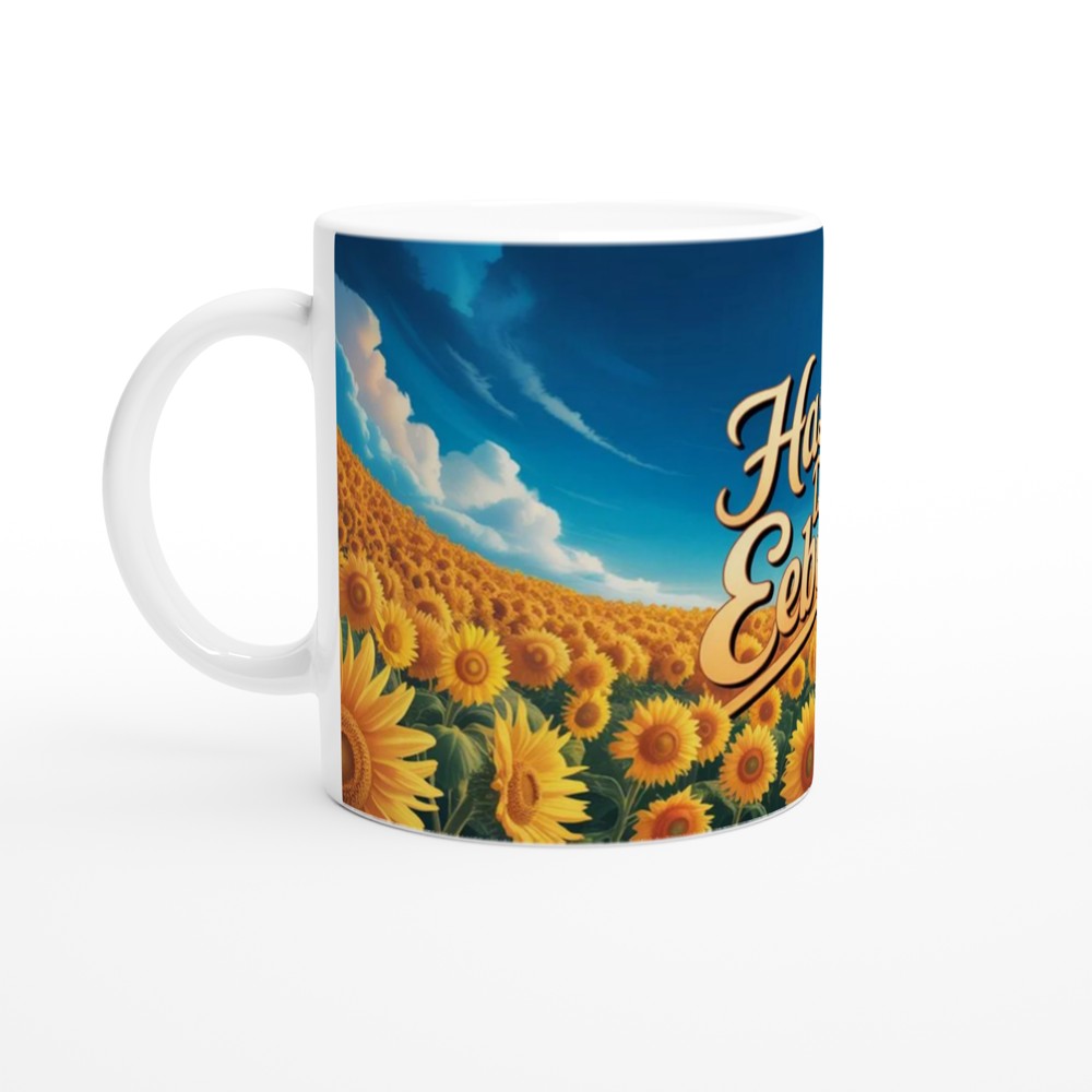 Hasa Diga Eebowai Sunflower Field Mug — view 10