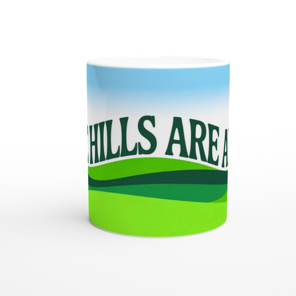 The Hills Are Alive Green Hills Mug — view 11