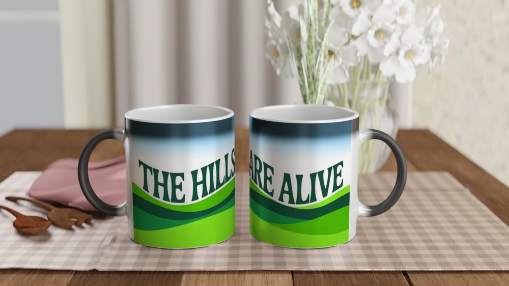 The Hills Are Alive Green Hills Mug — view 3