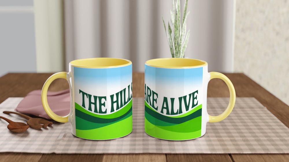 The Hills Are Alive Green Hills Mug — view 8