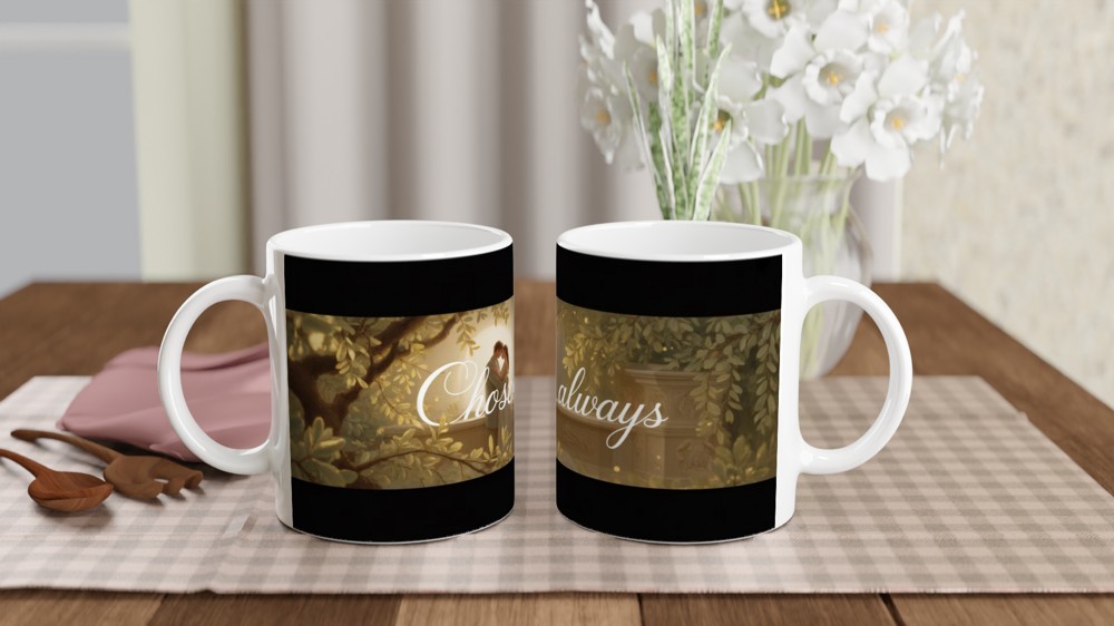 Chosen Always Romantic Couple Mug
