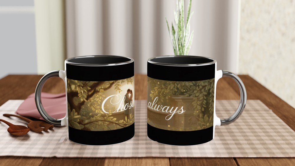 Chosen Always Romantic Couple Mug — view 9