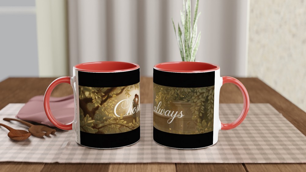 Chosen Always Romantic Couple Mug — view 7