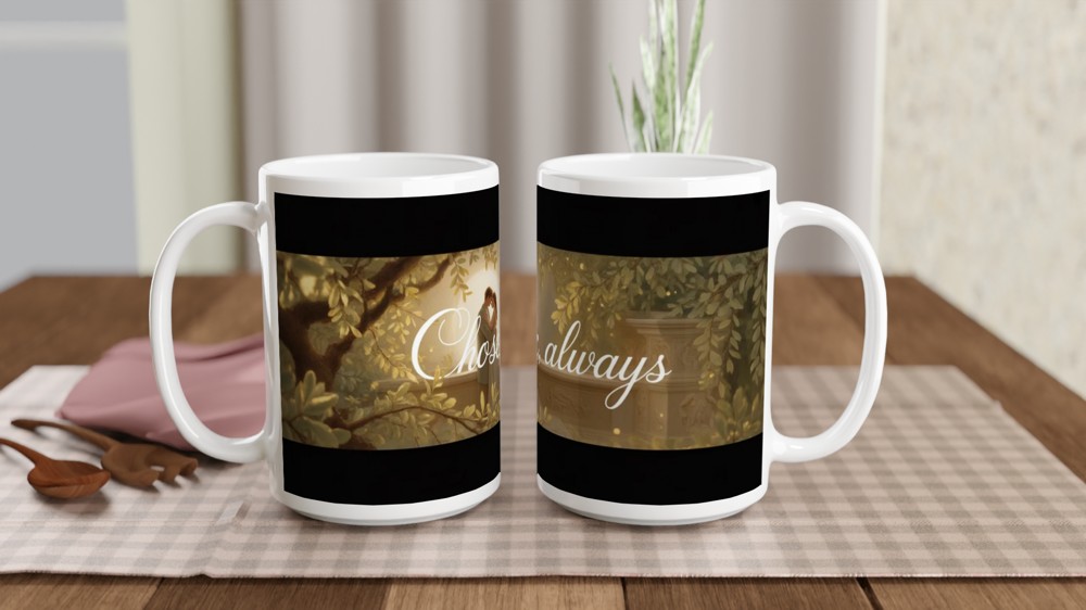 Chosen Always Romantic Couple Mug — view 2
