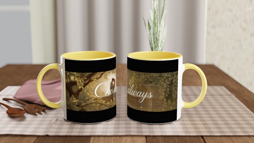 Chosen Always Romantic Couple Mug — view 8