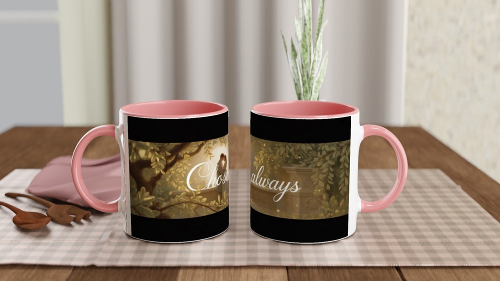 Chosen Always Romantic Couple Mug — view 6