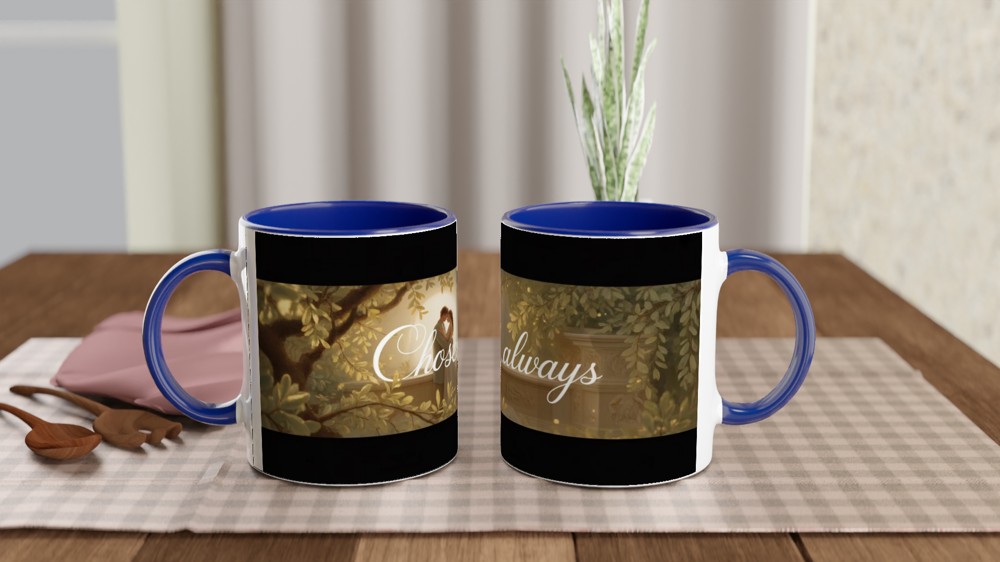 Chosen Always Romantic Couple Mug — view 4