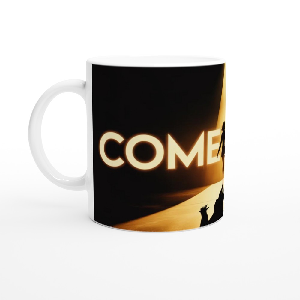 Come Alive Couple Silhouette Inspirational Mug — view 10