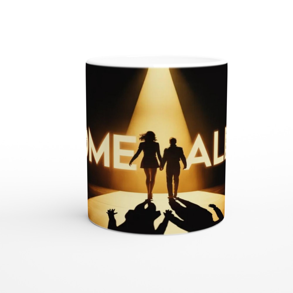 Come Alive Couple Silhouette Inspirational Mug — view 11