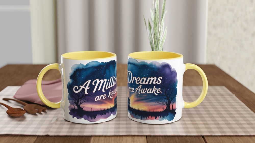 Greatest Showman Mug | A Million Dreams Quote | Musical Theatre Gift | Theatre Lover Present — view 8