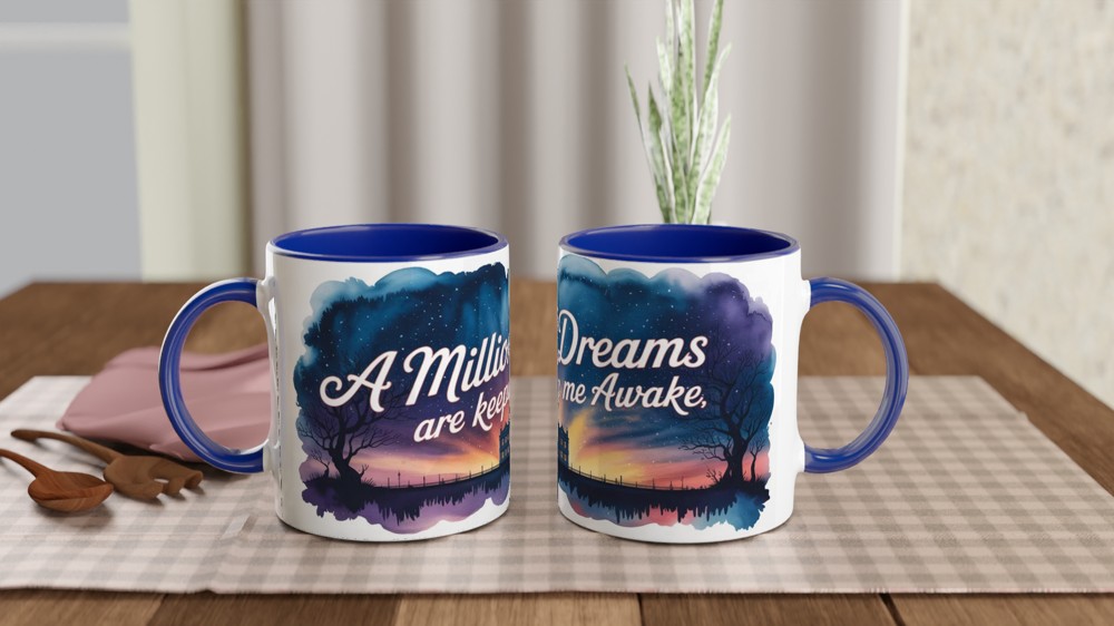 Greatest Showman Mug | A Million Dreams Quote | Musical Theatre Gift | Theatre Lover Present — view 4