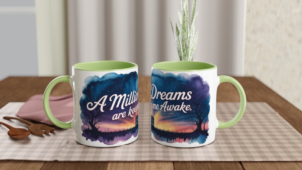 Greatest Showman Mug | A Million Dreams Quote | Musical Theatre Gift | Theatre Lover Present — view 5