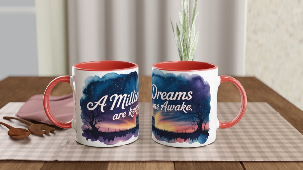 Greatest Showman Mug | A Million Dreams Quote | Musical Theatre Gift | Theatre Lover Present — view 7