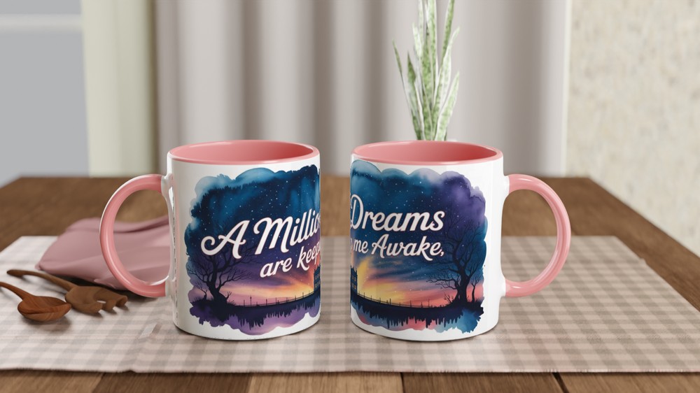 Greatest Showman Mug | A Million Dreams Quote | Musical Theatre Gift | Theatre Lover Present — view 6