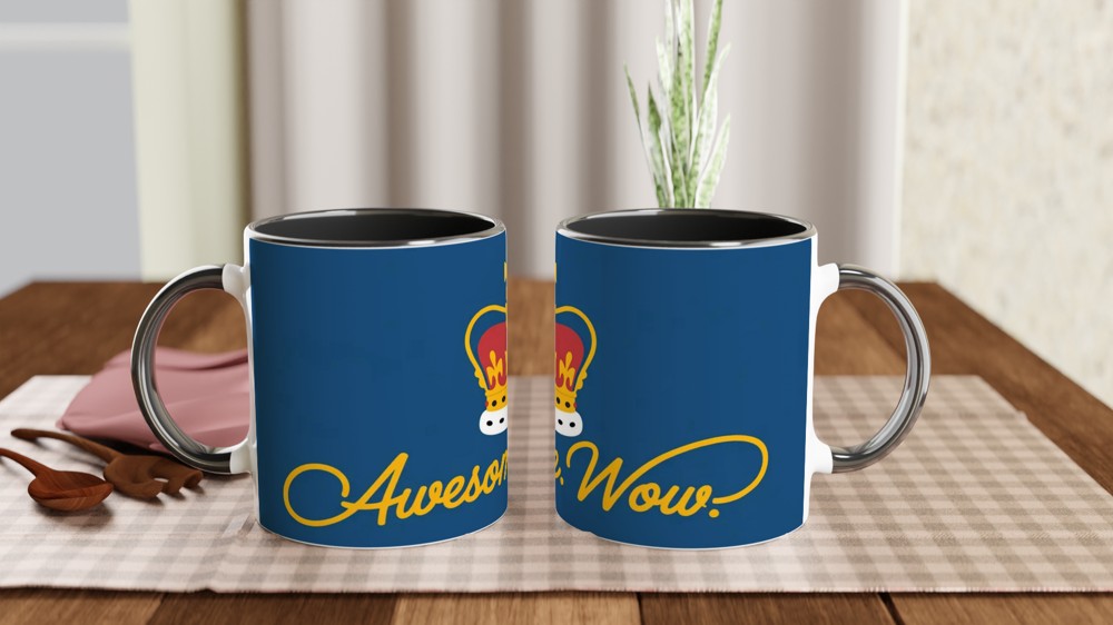 Awesome Wow Crown Royal Mug — view 9