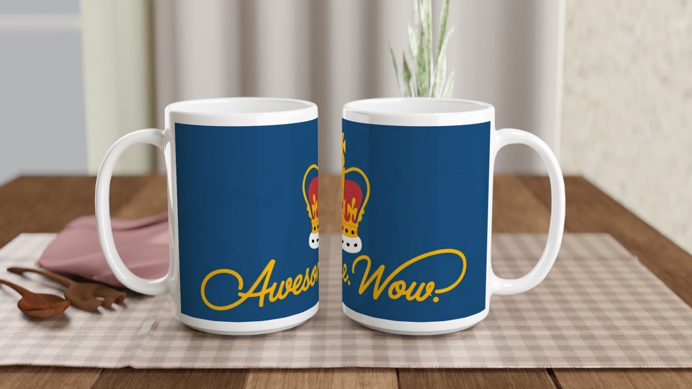 Awesome Wow Crown Royal Mug — view 2