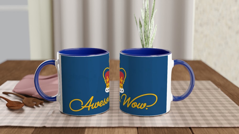 Awesome Wow Crown Royal Mug — view 4